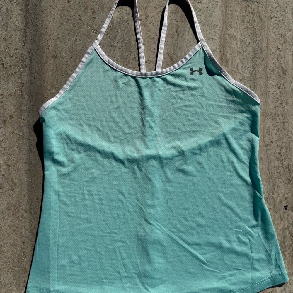 Aqua Under Armour Women's Tank Top🪽